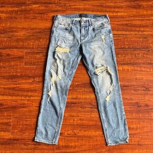 PacSun Light Blue Distressed Skinny Jeans